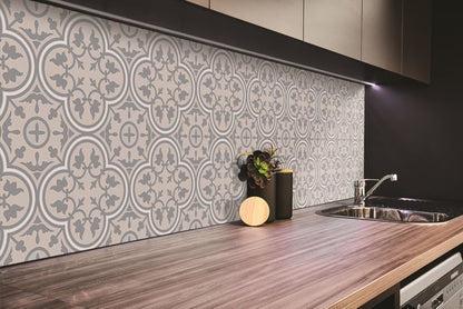 Selvklæbende vinylpanel Tulup med blomsterdesign 100 x 50 cm, 1 stk.