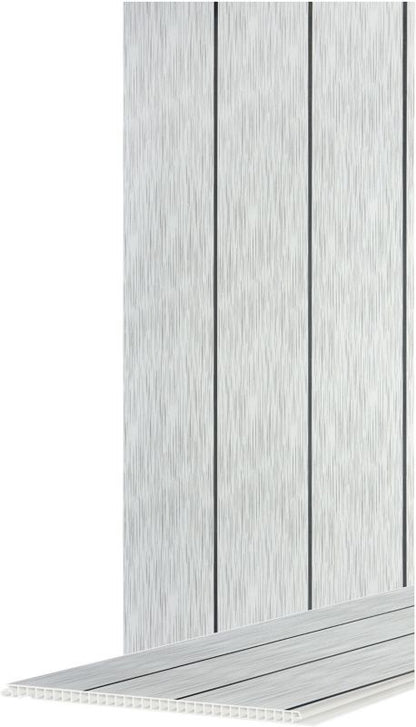 Vægpanel PVC Cinture 2700x250 mm Grå 3,37 m²