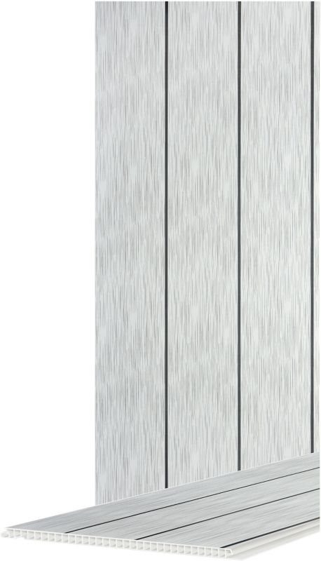 Vægpanel PVC Cinture 2700x250 mm Grå 3,37 m²