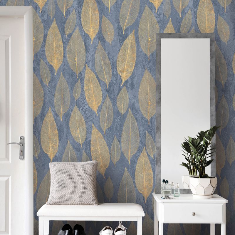Vilo Motivo PCV-vægpanelet 250 mm blå magnolia