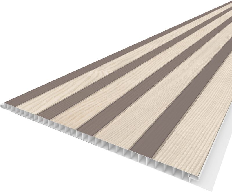PCV-vægpanel Vilo Motivo 250 mm lamella medium 2,65 m²