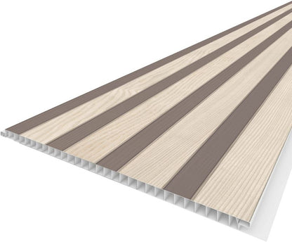 PCV-vægpanel Vilo Motivo 250 mm lamella medium 2,65 m²