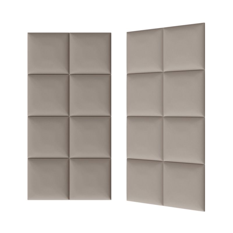 Polstret vægpanel Stegu B1 PP 30 x 30 cm beige