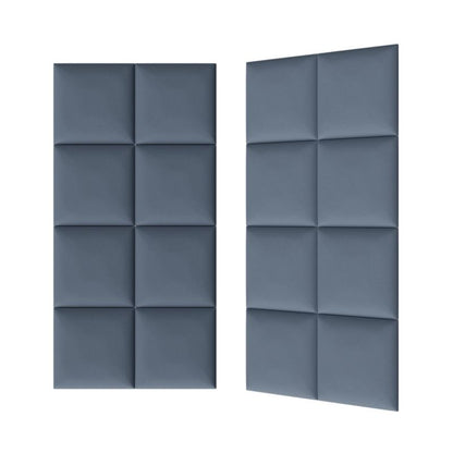 Polstret vægpanel Stegu B1 PP 30 x 30 cm blå