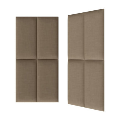 Polstret vægpanel Stegu B1 PP 60 x 30 cm i beige hør