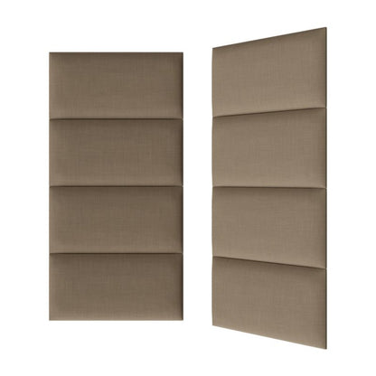 Polstret vægpanel Stegu B1 PP 60 x 30 cm i beige hør