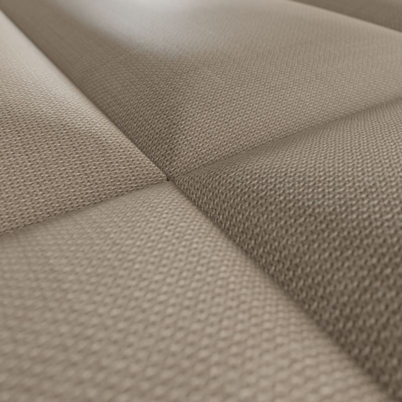 Polstret vægpanel Stegu B1 PP 60 x 30 cm i beige hør