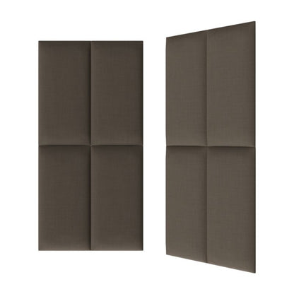 Stegu B1 PP polstret vægpanel 60 x 30 cm i brun hør