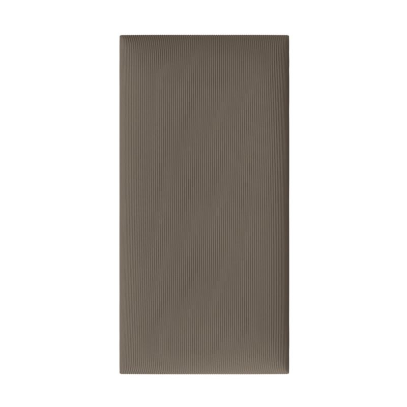 Polstret vægpanel Stegu B1 PP 60 x 30 cm brun fløjl