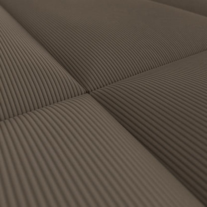 Polstret vægpanel Stegu B1 PP 60 x 30 cm brun fløjl