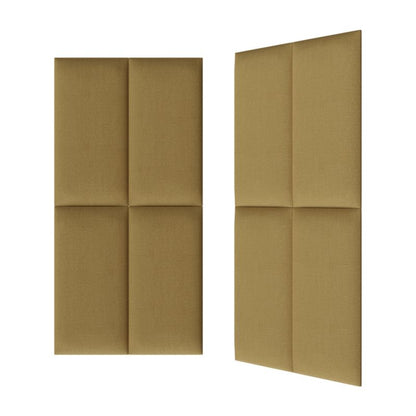 Polstret vægpanel Stegu B1 PP 60 x 30 cm karamel