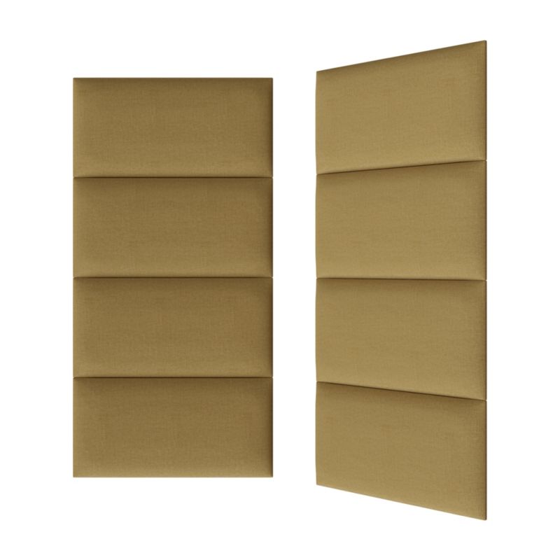Polstret vægpanel Stegu B1 PP 60 x 30 cm karamel