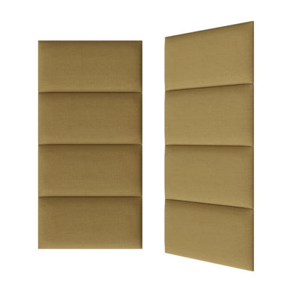 Polstret vægpanel Stegu B1 PP 60 x 30 cm karamel