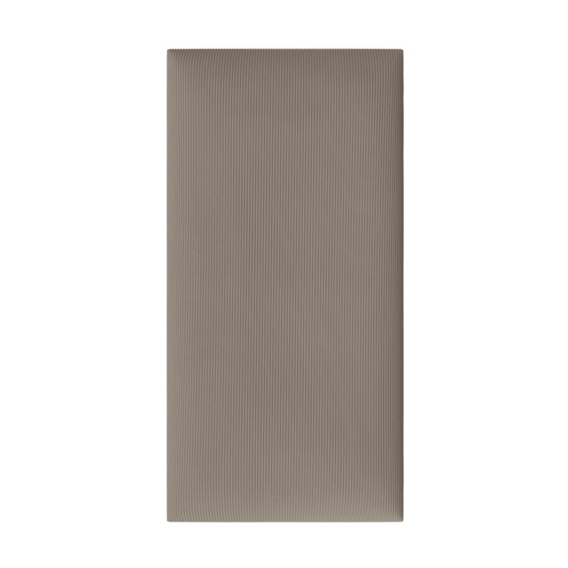 Polstret vægpanel Stegu B1 PP 60 x 30 cm i mørk beige kordfløjl