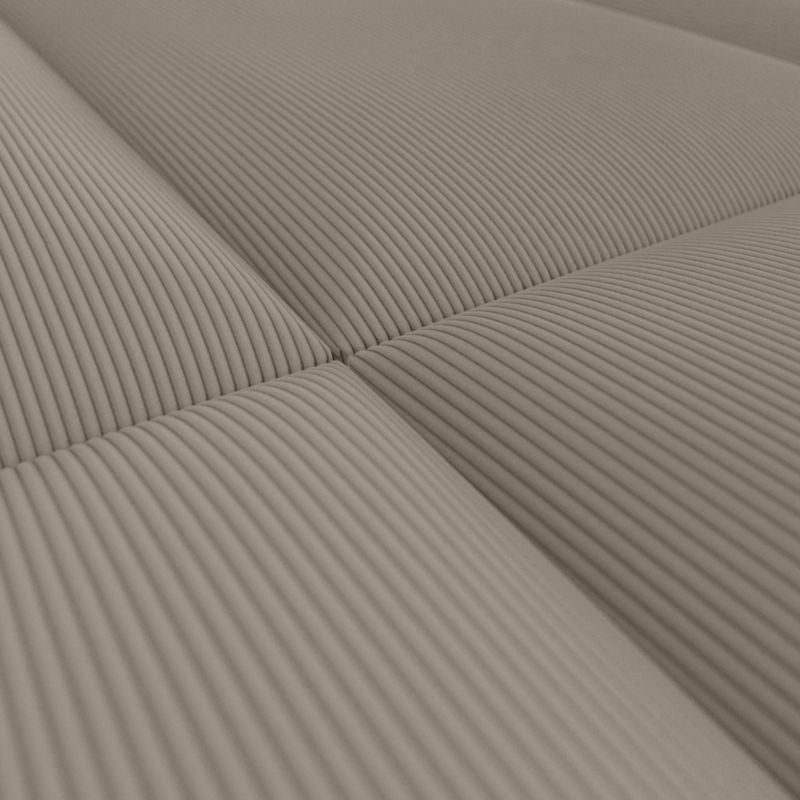 Polstret vægpanel Stegu B1 PP 60 x 30 cm i mørk beige kordfløjl