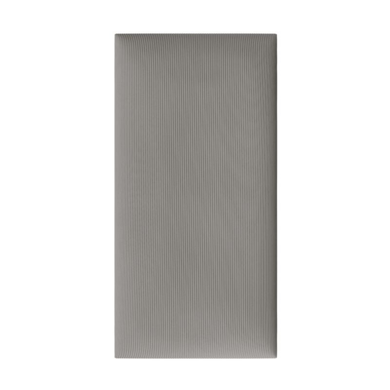 Polstret vægpanel Stegu B1 PP 60 x 30 cm mørkegrå kordfløjl
