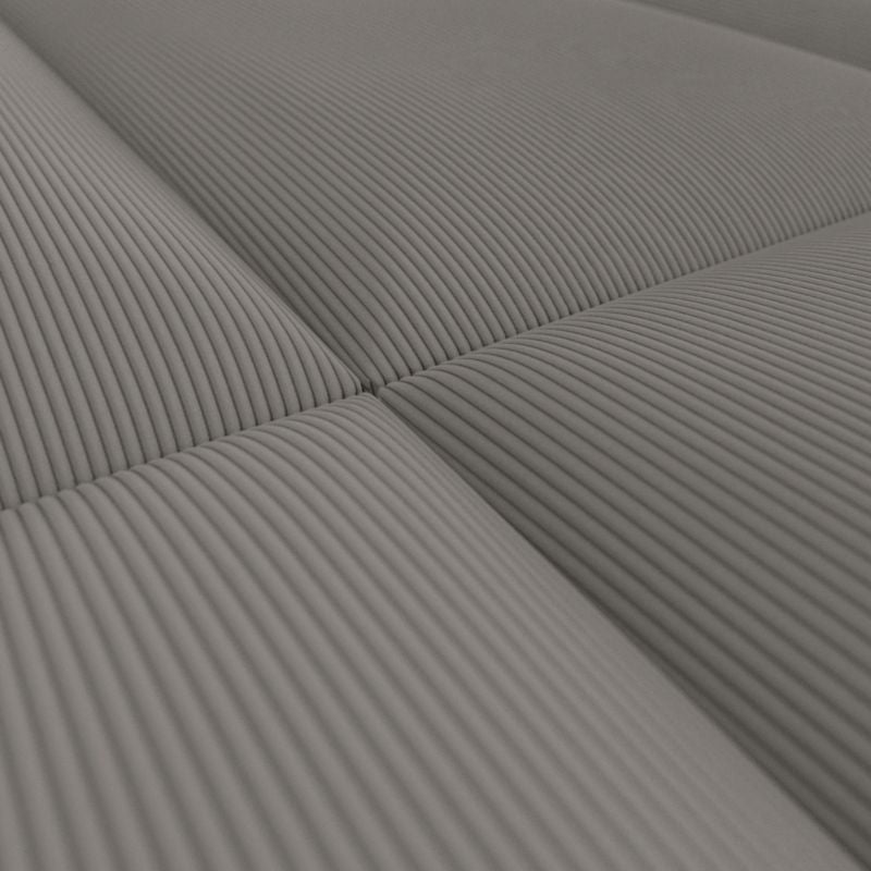 Polstret vægpanel Stegu B1 PP 60 x 30 cm mørkegrå kordfløjl