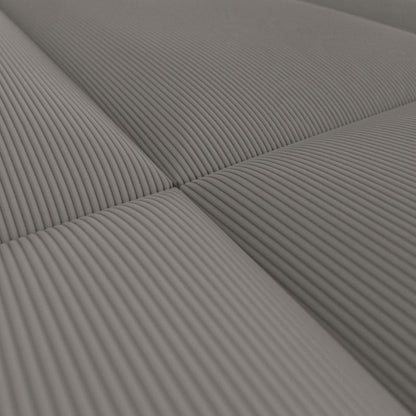 Polstret vægpanel Stegu B1 PP 60 x 30 cm mørkegrå kordfløjl
