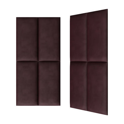 Polstret vægpanel Stegu B1 PP 60 x 30 cm i violet