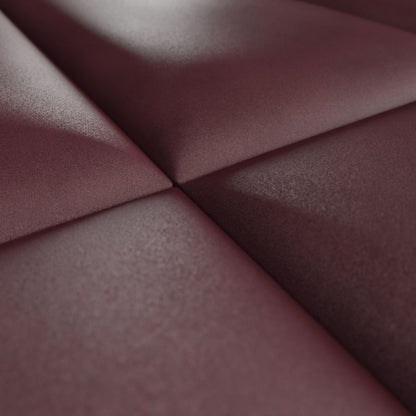 Polstret vægpanel Stegu B1 PP 60 x 30 cm i violet