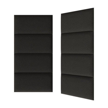 Polstret vægpanel Stegu B1 PP 60 x 30 cm i grafitgrå bouclé
