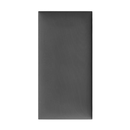 Polstret vægpanel Stegu B1 PP 60 x 30 cm grafitgrå kordfløjl