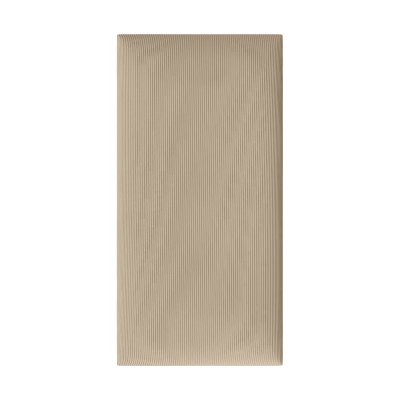Polstret vægpanel Stegu B1 PP 60 x 30 cm lys beige fløjl