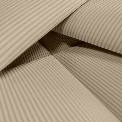 Polstret vægpanel Stegu B1 PP 60 x 30 cm lys beige fløjl