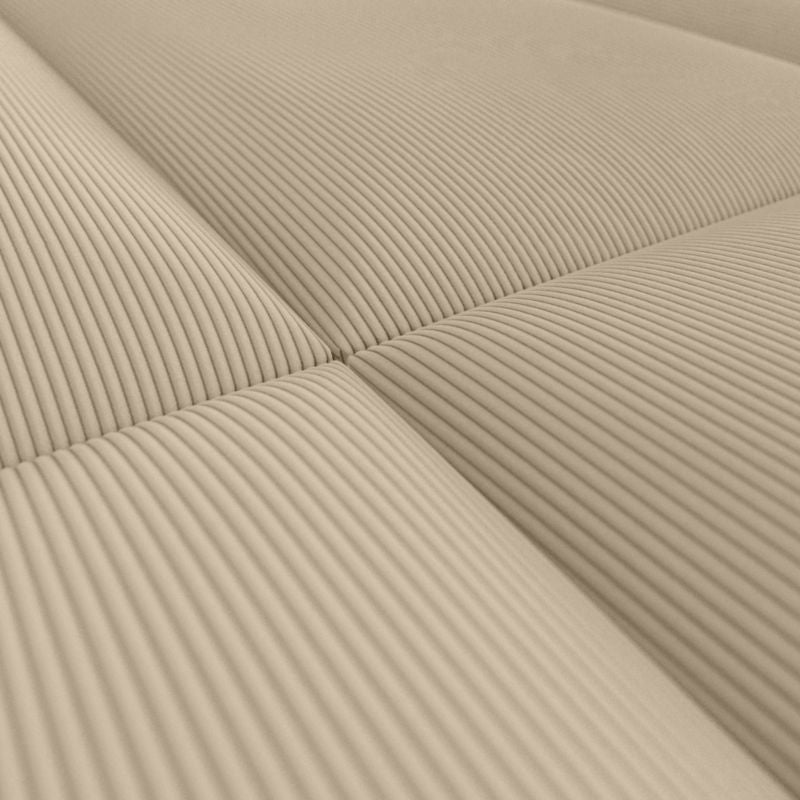 Polstret vægpanel Stegu B1 PP 60 x 30 cm lys beige fløjl