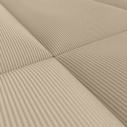 Polstret vægpanel Stegu B1 PP 60 x 30 cm lys beige fløjl