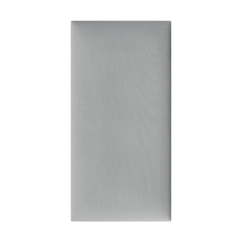 Polstret vægpanel Stegu B1 PP 60 x 30 cm lys grå fløjl