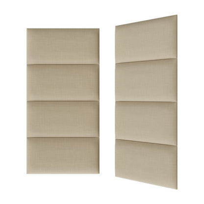 Stegu B1 PP polstret vægpanel 60 x 30 cm i cremet hør