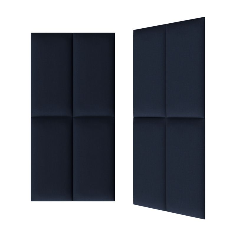 Polstret vægpanel Stegu B1 PP 60 x 30 cm navy