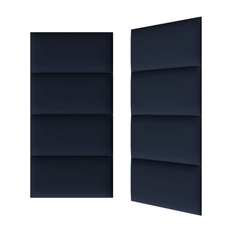 Polstret vægpanel Stegu B1 PP 60 x 30 cm navy