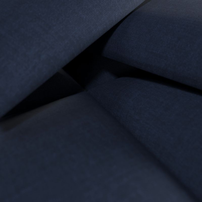 Polstret vægpanel Stegu B1 PP 60 x 30 cm navy