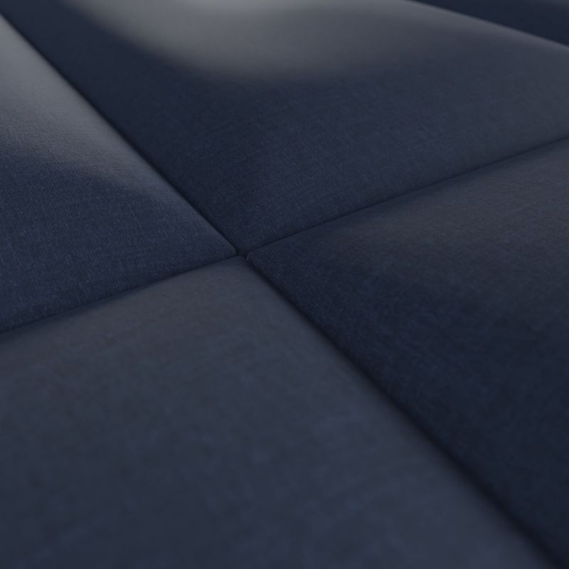 Polstret vægpanel Stegu B1 PP 60 x 30 cm navy
