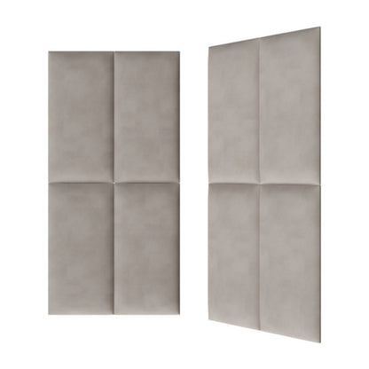 Polstret vægpanel Stegu B1 PP 60 x 30 cm sølv