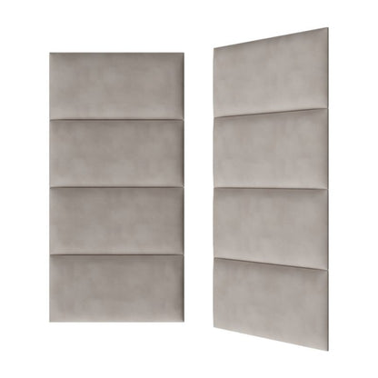 Polstret vægpanel Stegu B1 PP 60 x 30 cm sølv