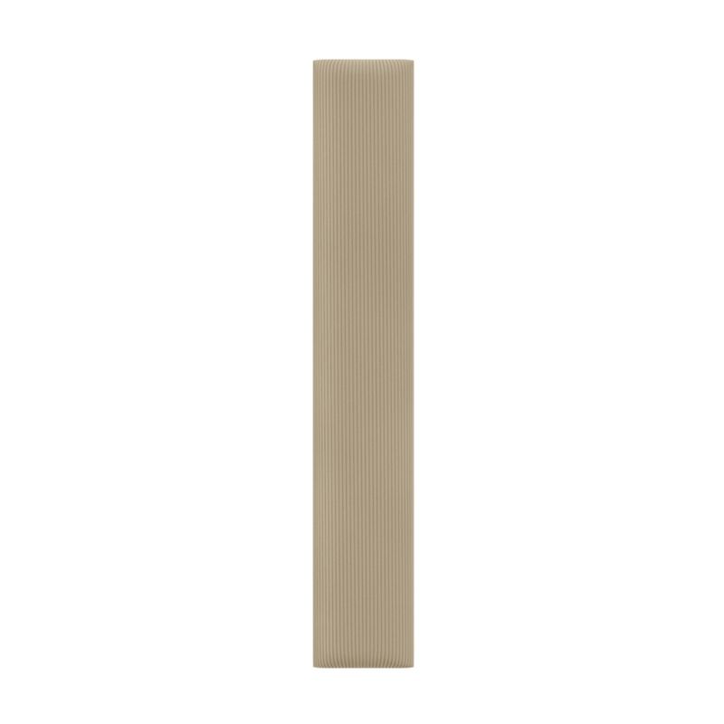 Polstret vægpanel Stegu B3 PP 90 x 15 cm lys beige fløjl