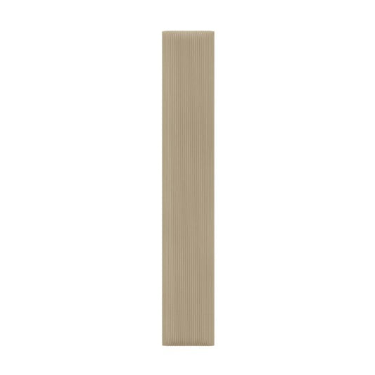 Polstret vægpanel Stegu B3 PP 90 x 15 cm lys beige fløjl