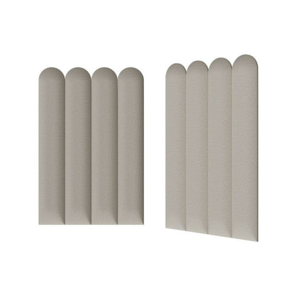 Stegu Deco polstret vægpanel 'Płotek' 90 x 15 cm i creme