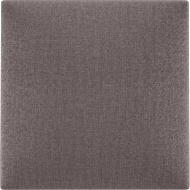 Stegu Mollis F20 polstret vægpanel kvadrat 30 x 30 cm grå