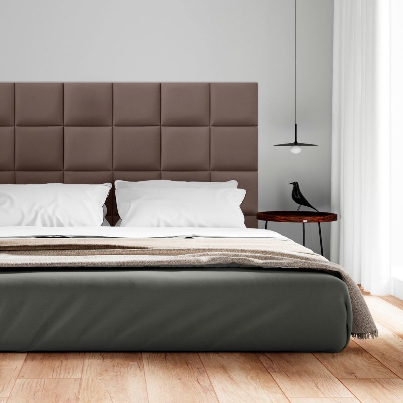 Stegu Mollis F20 polstret vægpanel kvadrat 30 x 30 cm grå