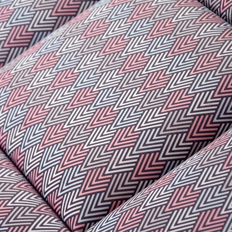 Stegu Mollis polstret vægpanel kvadrat 30 x 30 cm 3D lyserød