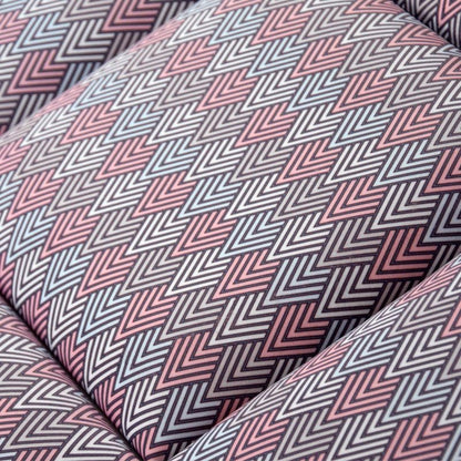 Stegu Mollis polstret vægpanel kvadrat 30 x 30 cm 3D lyserød