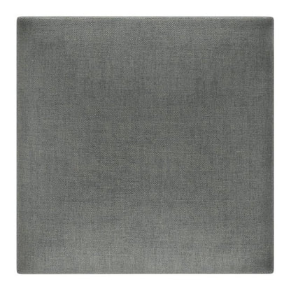 Polstret vægpanel Stegu Mollis kvadrat 30 x 30 cm i antracit