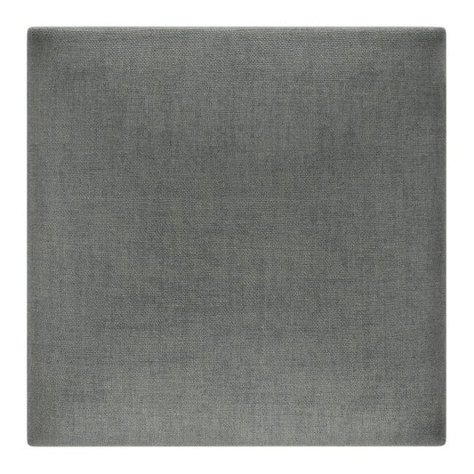 Polstret vægpanel Stegu Mollis kvadrat 30 x 30 cm i antracit
