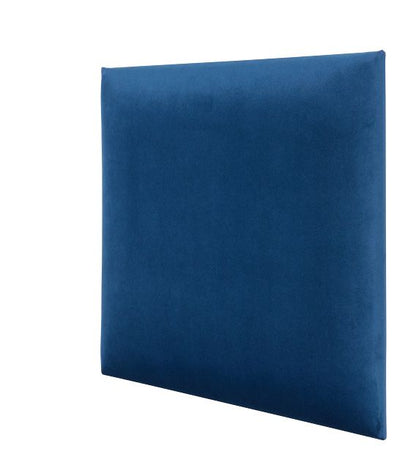 Polstret vægpanel Stegu Mollis kvadrat 30 x 30 cm mørkeblå