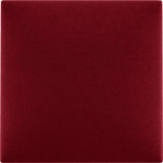Stegu Mollis polstret vægpanel kvadratisk 30 x 30 cm rød