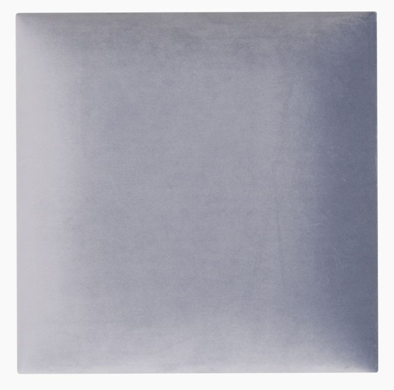 Polstret vægpanel Stegu Mollis kvadrat 30 x 30 cm lys blå
